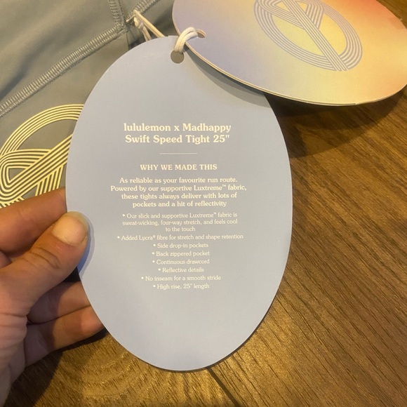 Lululemon x Madhappy Swift Speed Tight 25” - Picture 8 of 16